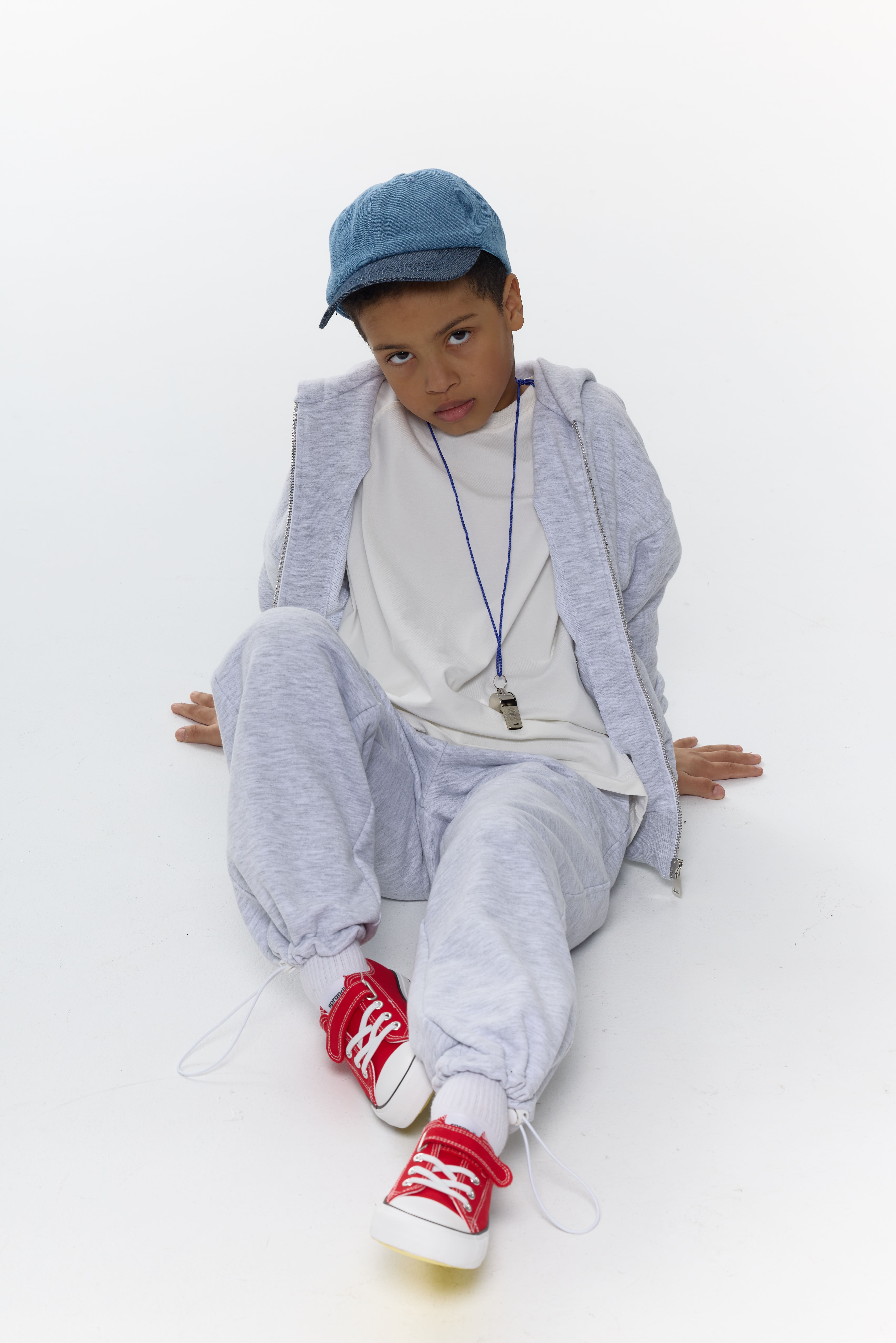 Худі зіп barvà сірий меланж unisex 